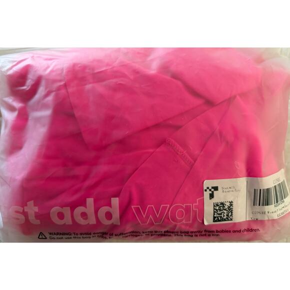 CUPSHE Women's Pink V-Neck Swim Dress Size M - Picture 6 of 6